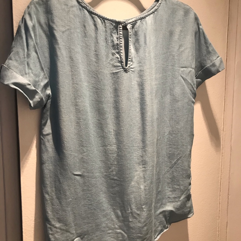 Blue soft shirt - Picture 2 of 3